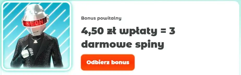 bonus powitalny 4 neon54 kasyno