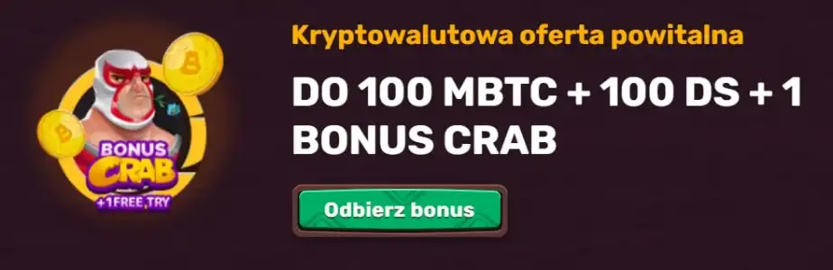 bonus powitalny kryptowalutowy 5gringos kasyno