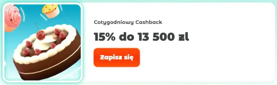 cotygodniowy cashback w neon54 kasyno