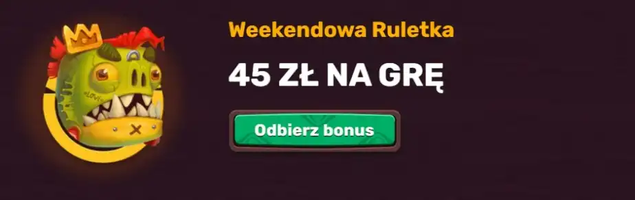 weekendowa ruletka w 5gringos kasyno