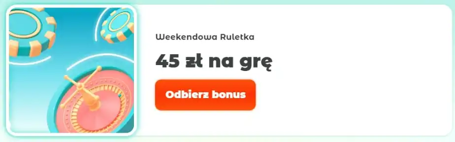 weekendowa ruletka w neon54 kasyno